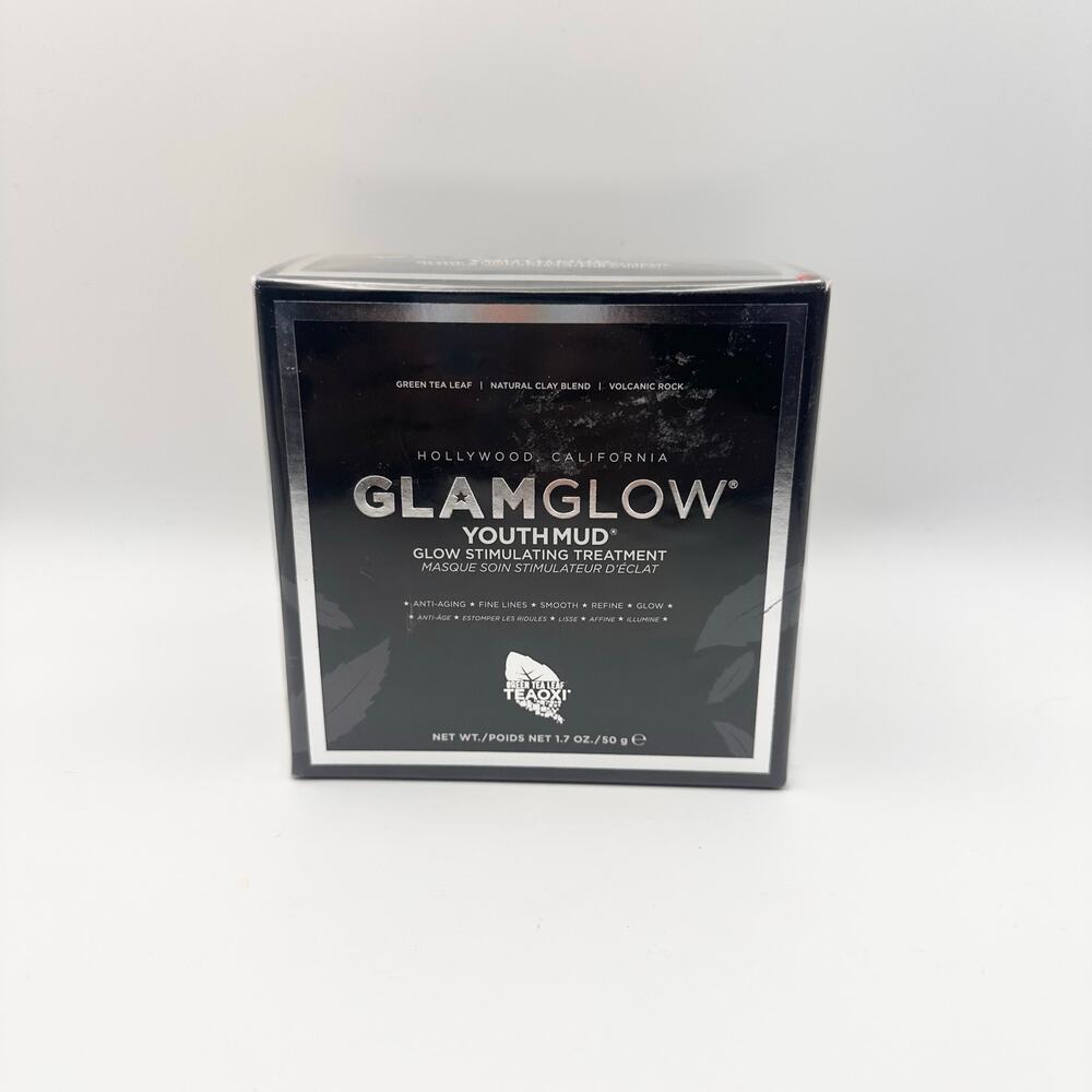 GlamGlow Youthmud Hollywood California Glow Stimulating Treatment 1.7oz Sealed
